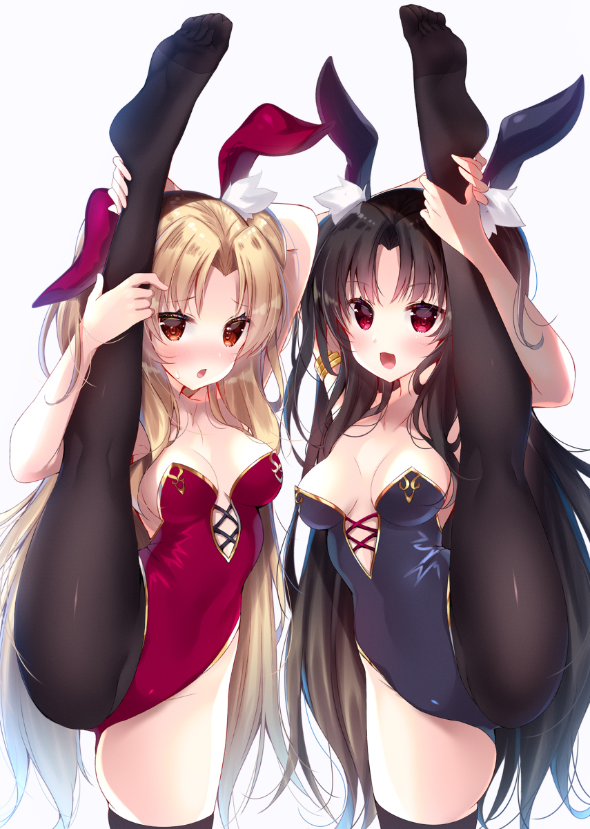 This is a pixiv picture whose title is 女神I字バランス部.