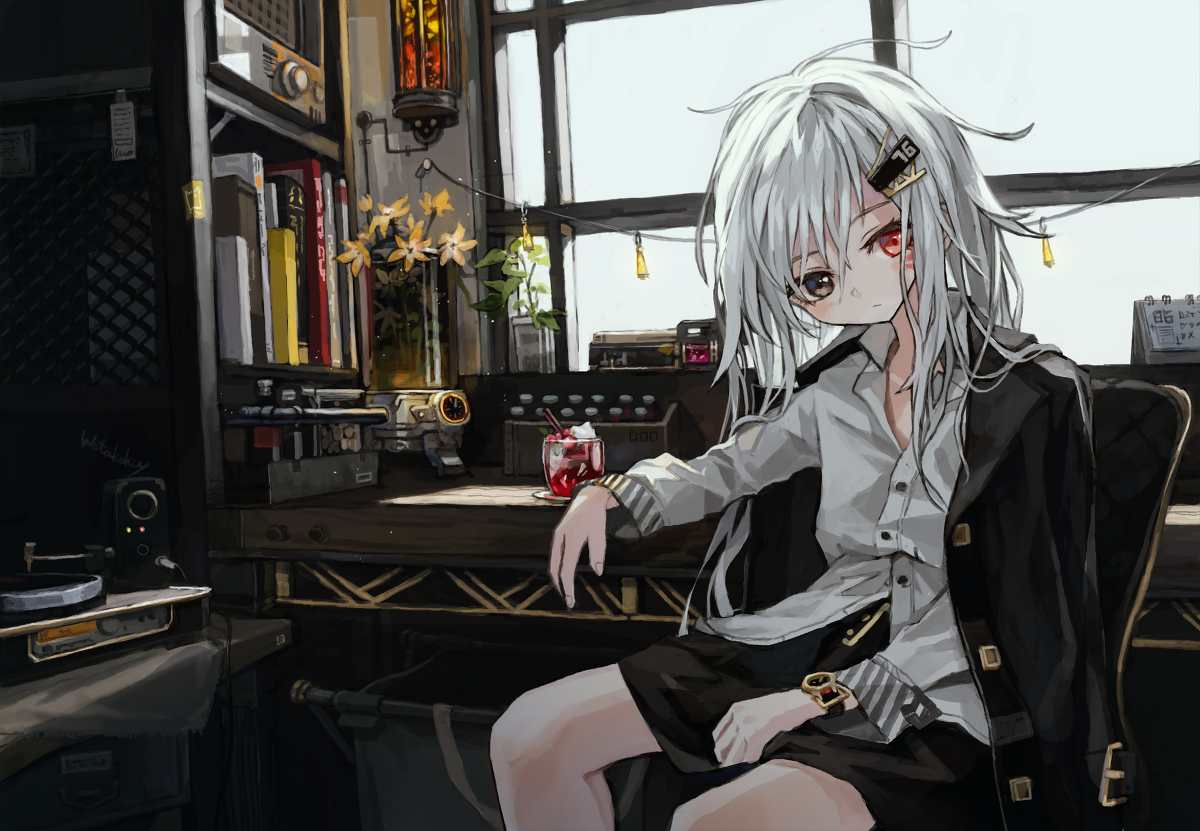 This is a pixiv picture whose title is halry's room.