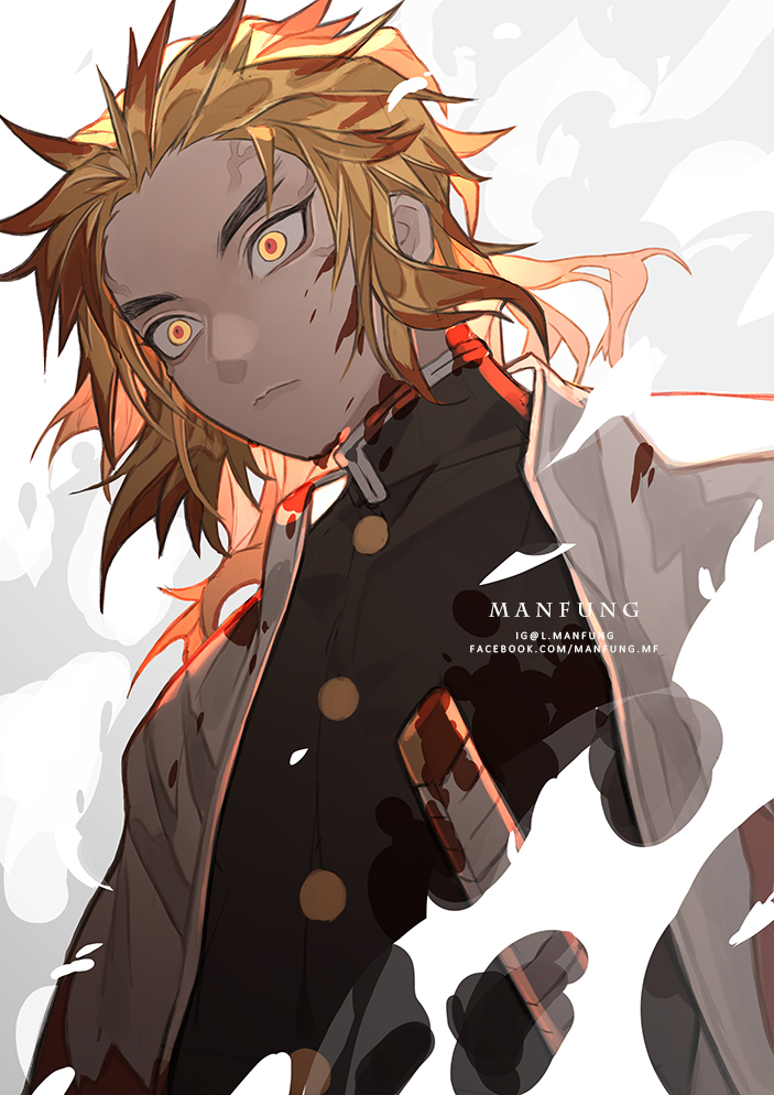 This is a pixiv picture whose title is 煉獄杏壽郎.