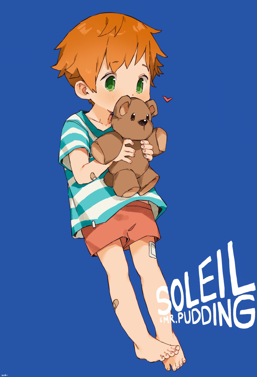 This is a pixiv picture whose title is THE boy and the bear.