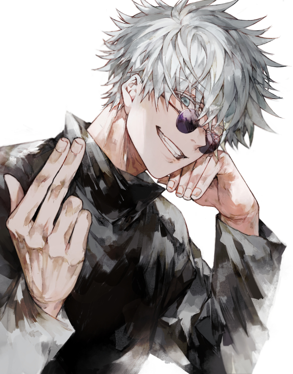 This is a pixiv picture whose title is 五条悟.