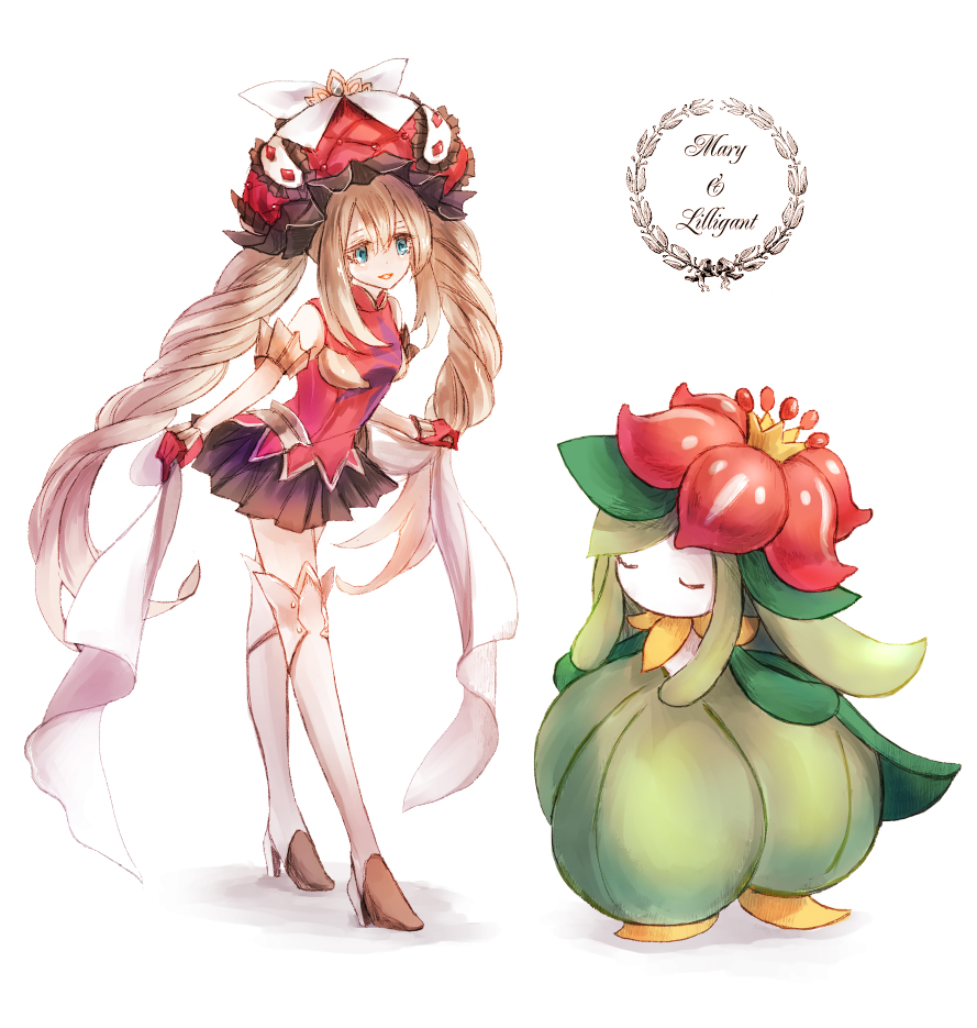 This is a pixiv picture whose title is かわいいポケモンとサーヴァント.