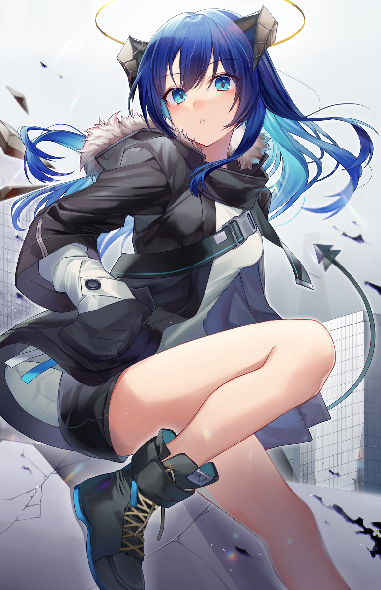 This is a pixiv picture whose title is mostima.