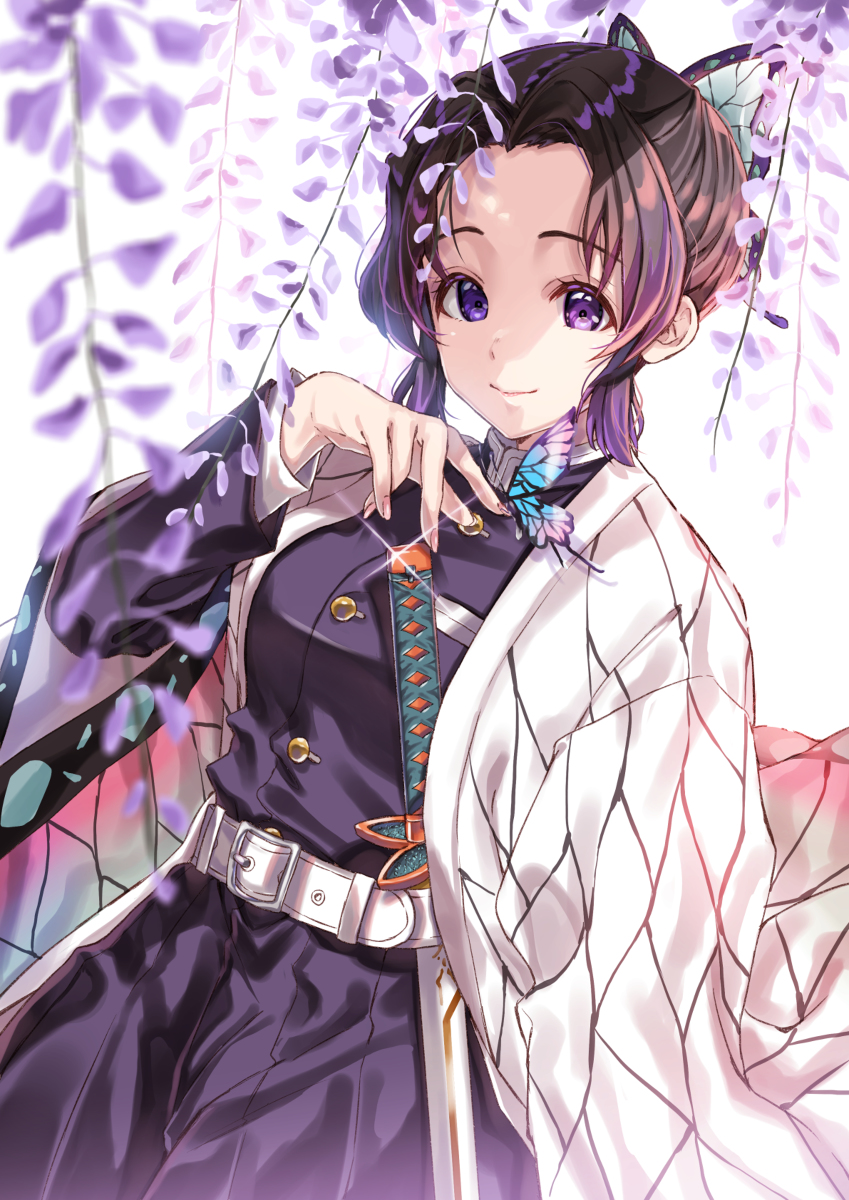 This is a pixiv picture whose title is 蟲柱.