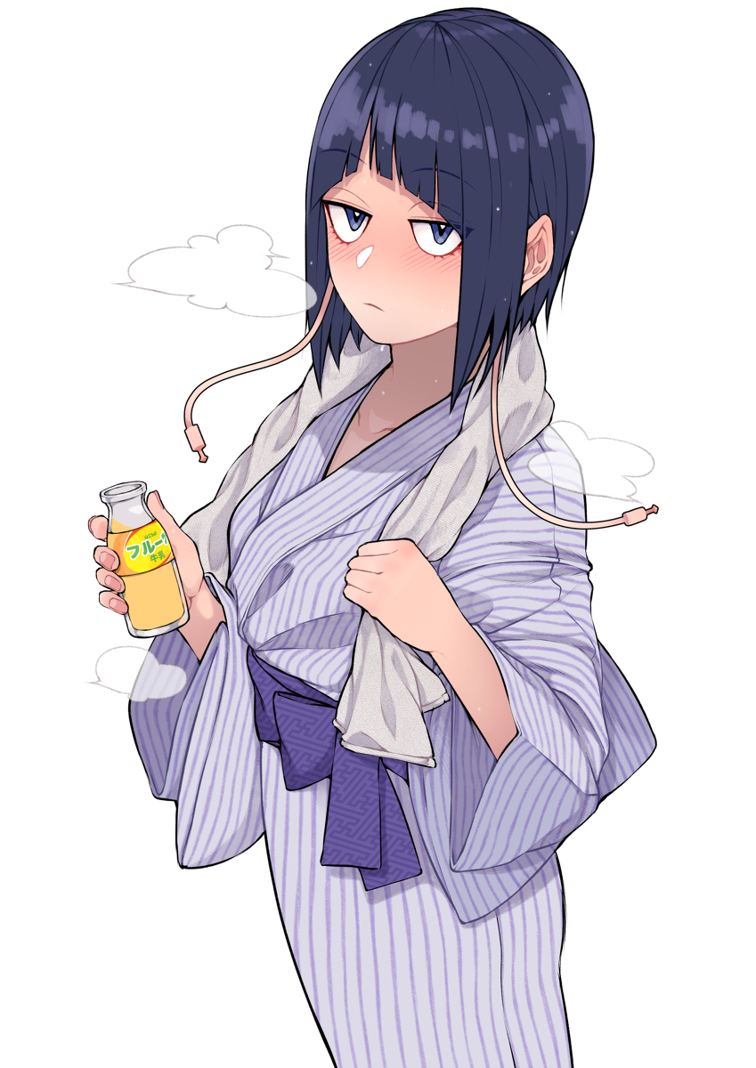 This is a pixiv picture whose title is 【ヒロアカ】湯上り耳郎ちゃん.