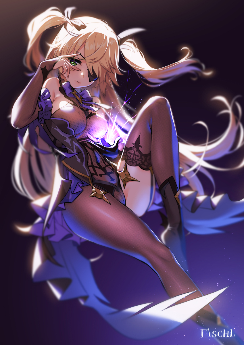 This is a pixiv picture whose title is フィッシュルちゃん.
