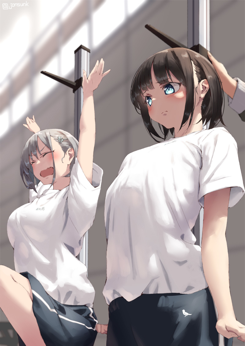 This is a pixiv picture whose title is 身体測定ガチ勢のみなさん.