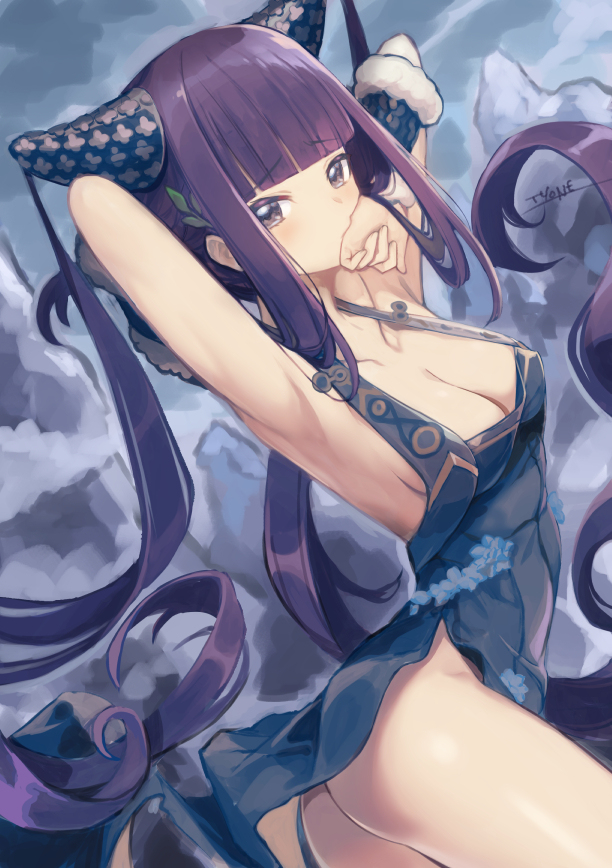 This is a pixiv picture whose title is 楊貴妃.