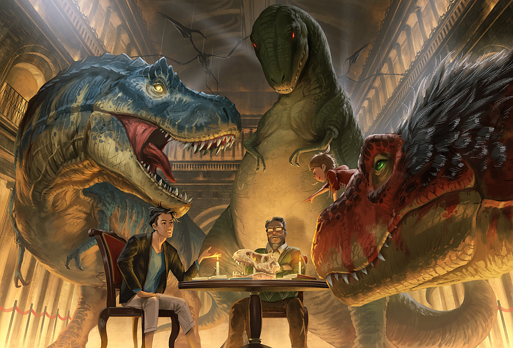 This is a pixiv picture whose title is 推し会.