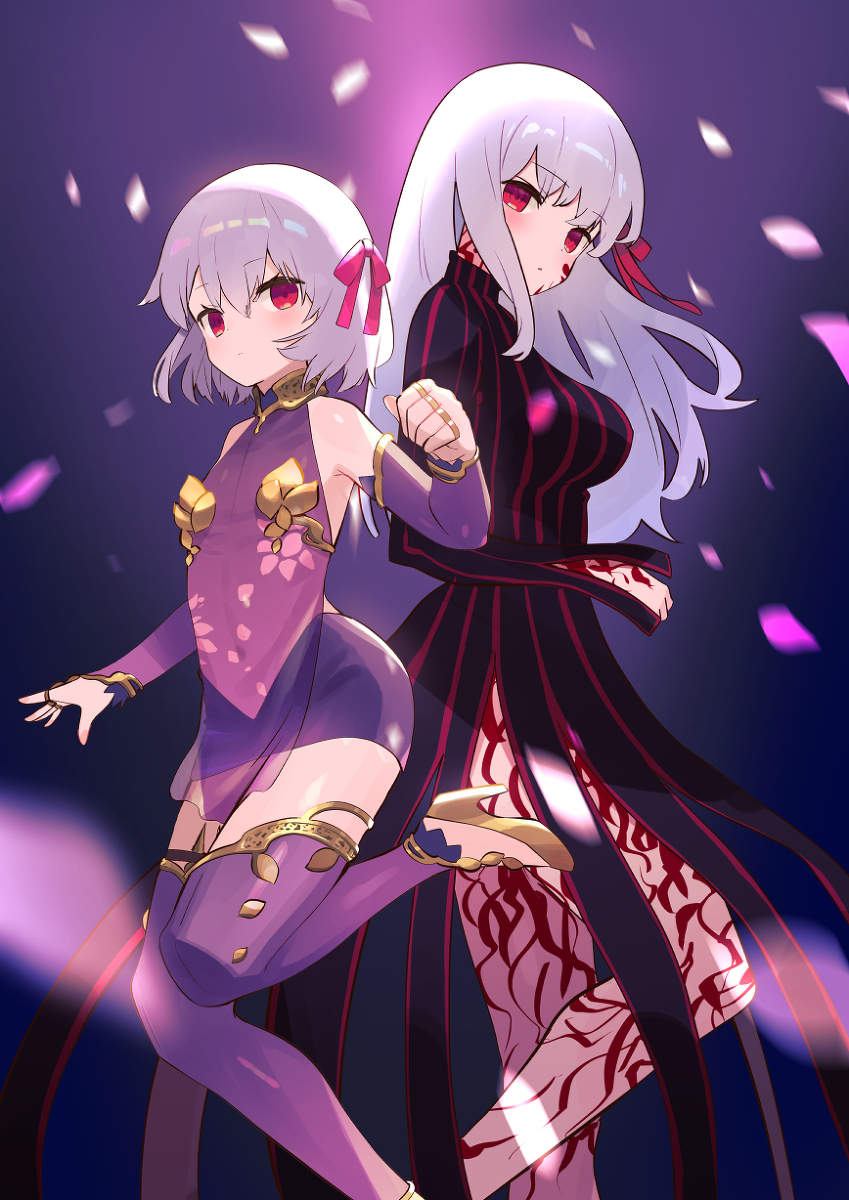 This is a pixiv picture whose title is カーマと桜.