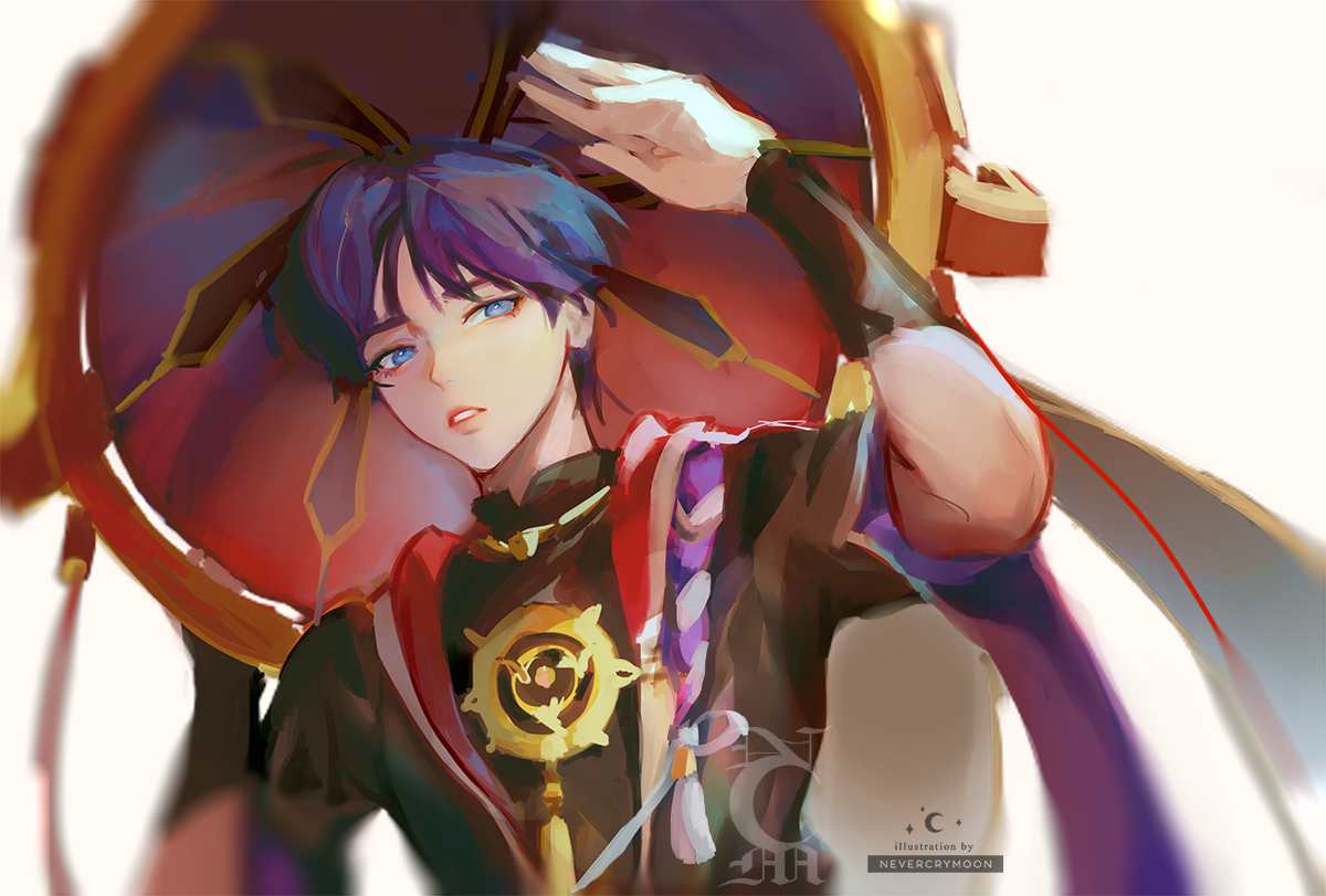 This is a pixiv picture whose title is scaramouche.