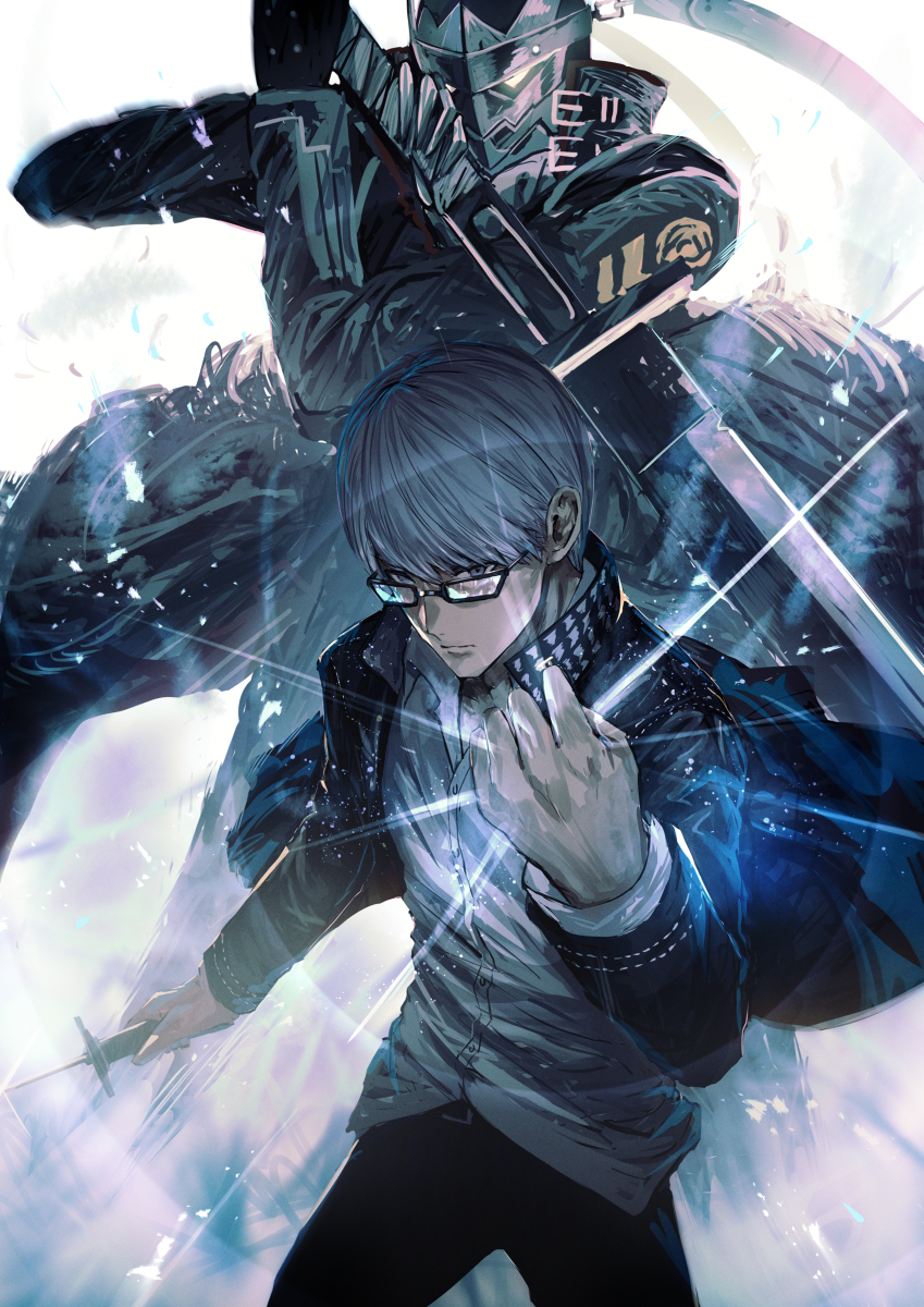 This is a pixiv picture whose title is P4ログ.