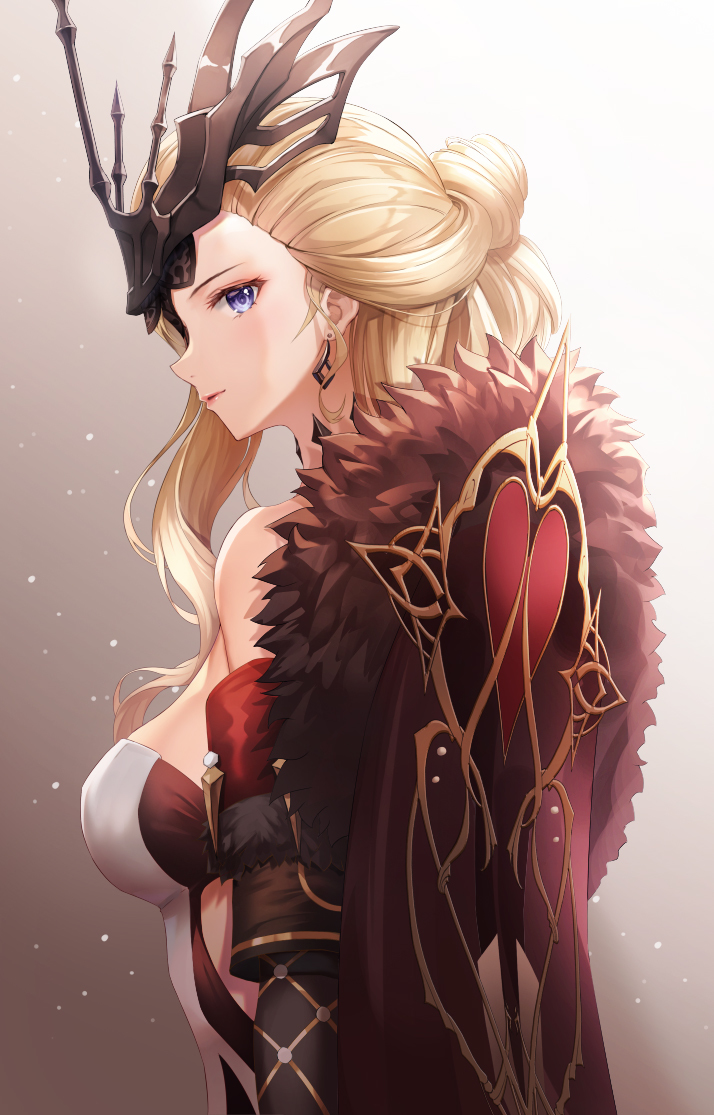 This is a pixiv picture whose title is La Signora.