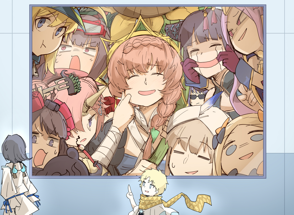 This is a pixiv picture whose title is 「黄色い家」.