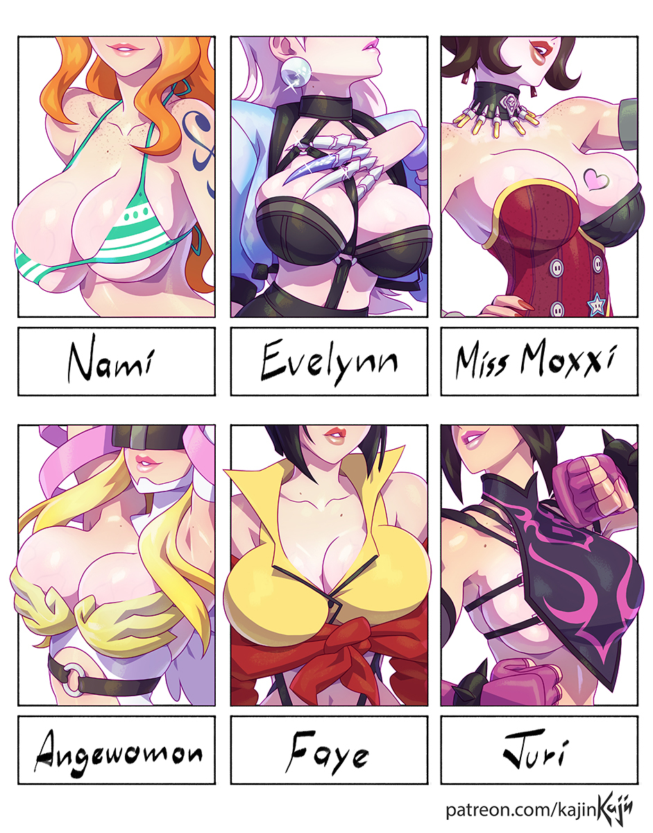 This is a pixiv picture whose title is 12boobsfanarts #2.