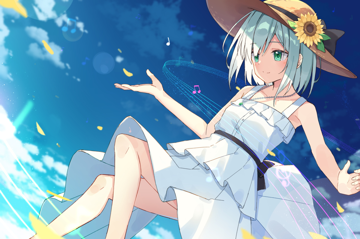 This is a pixiv picture whose title is 奏.