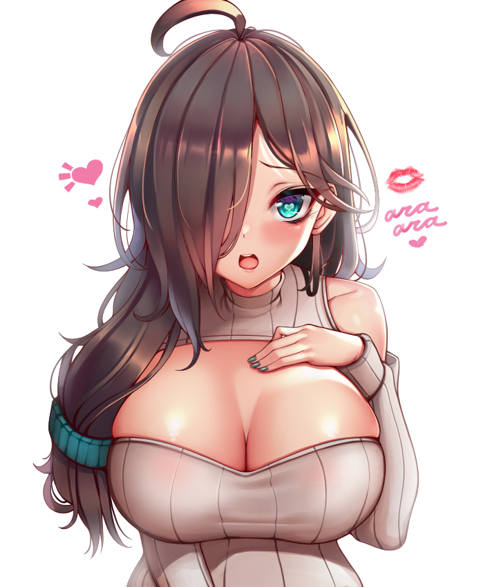 This is a pixiv picture whose title is Ayumi Oneesan's Boob Mousepad!.