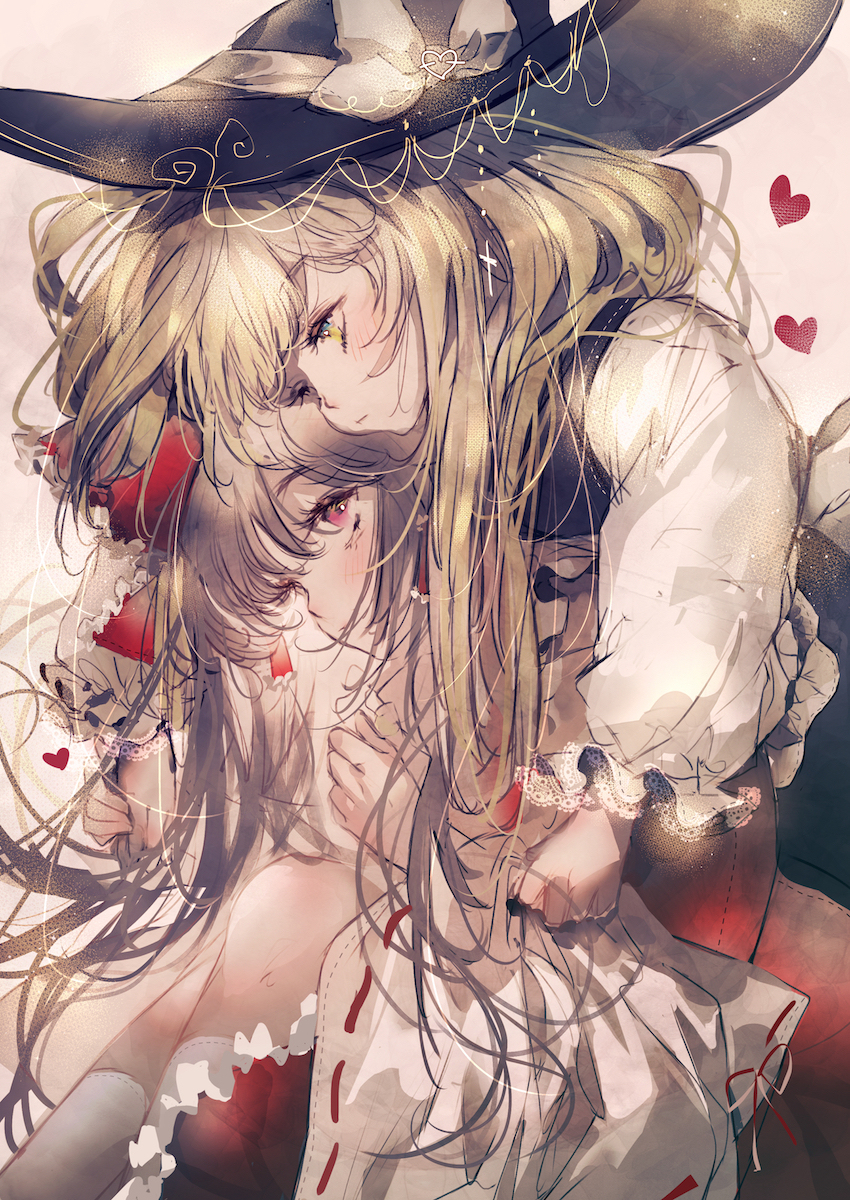 This is a pixiv picture whose title is むぎゅーー.