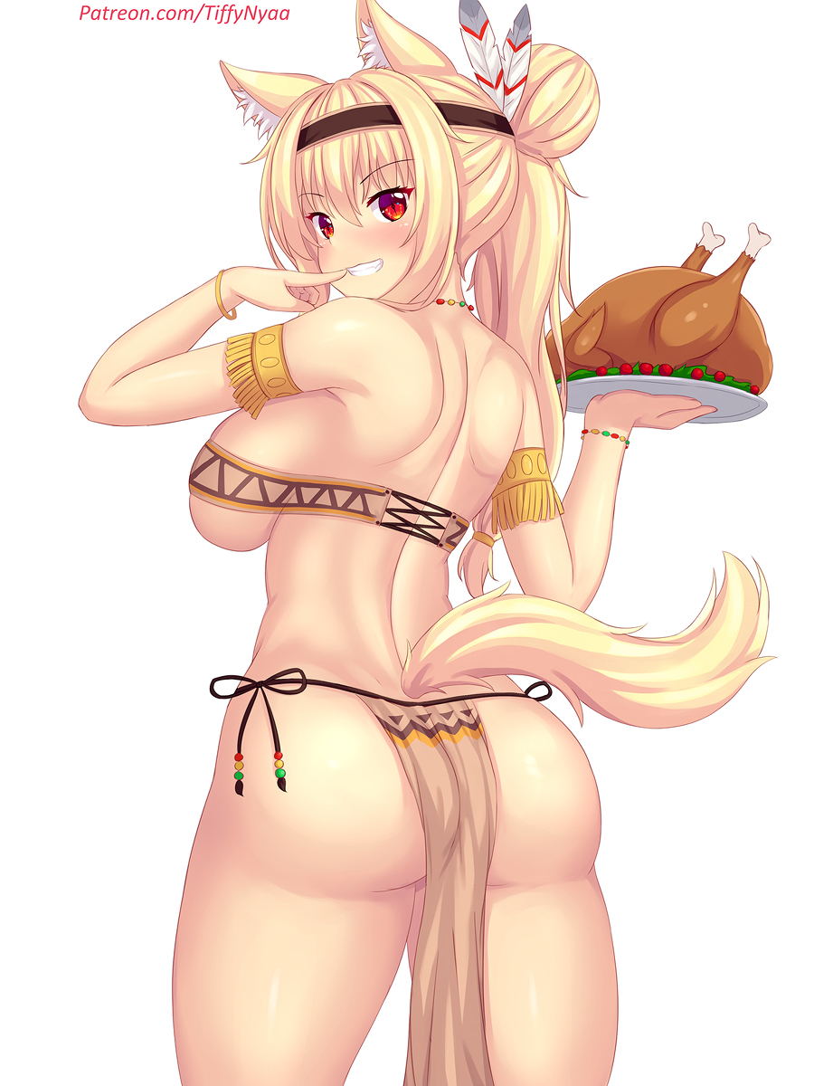 This is a pixiv picture whose title is Happy Thanksgiving!!! <3 <3.