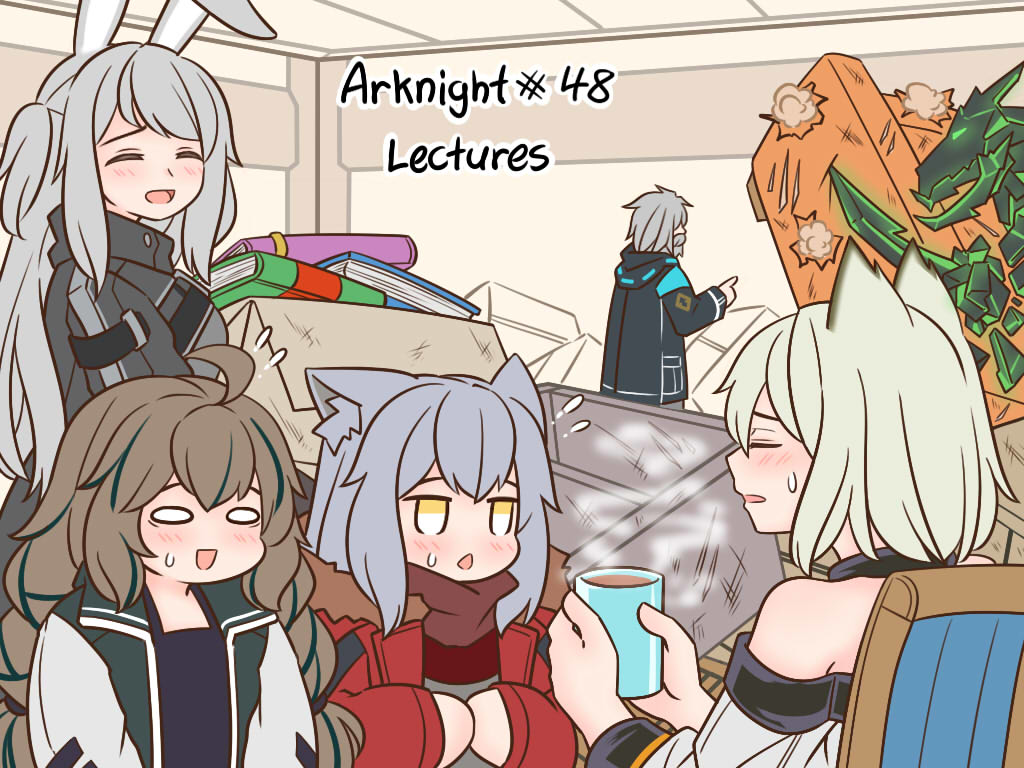 This is a pixiv picture whose title is Arknights #48.