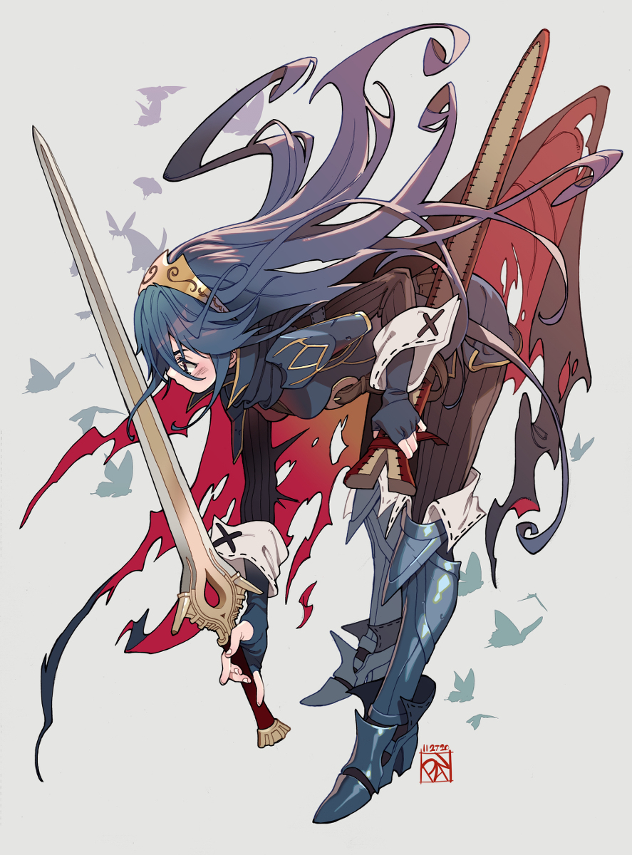 This is a pixiv picture whose title is Lucina.