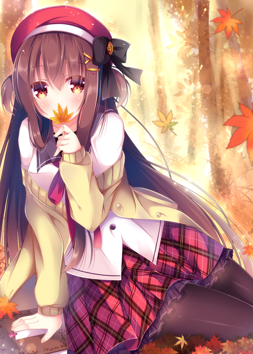 This is a pixiv picture whose title is Autumn.