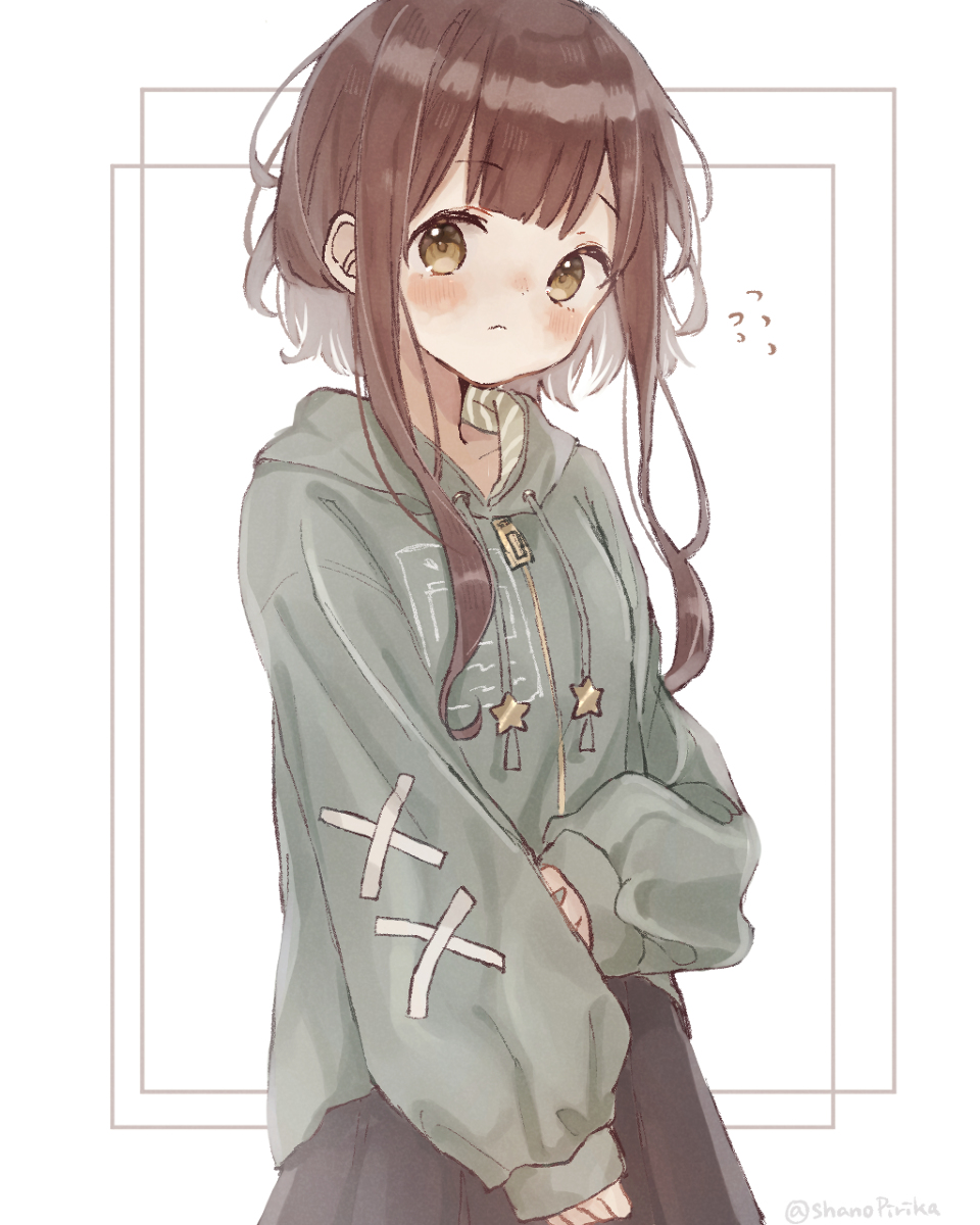 This is a pixiv picture whose title is コラボパーカー.