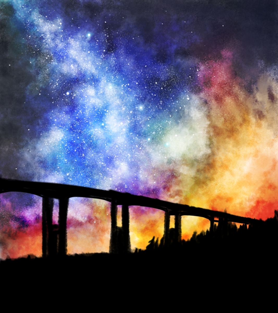 This is a pixiv picture whose title is Float.