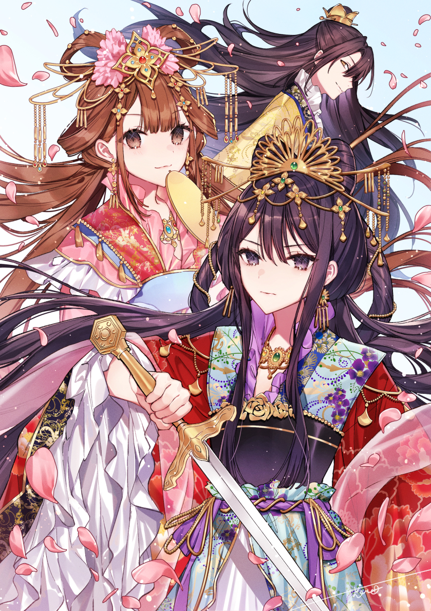 This is a pixiv picture whose title is 🌸.