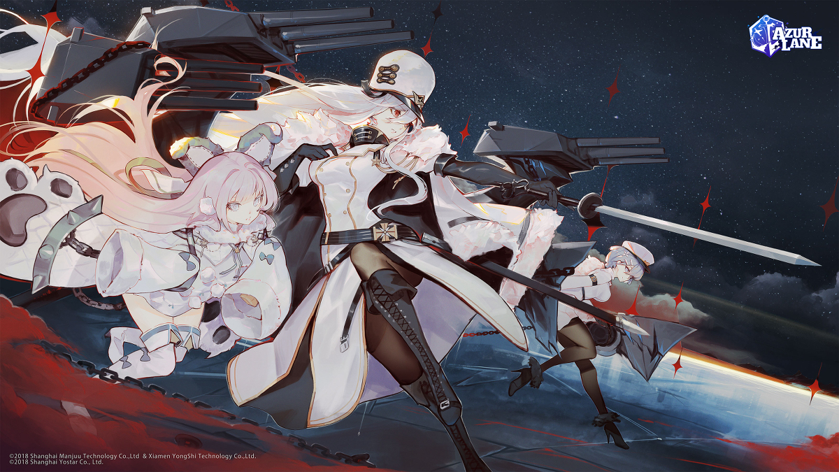 This is a pixiv picture whose title is Azur Lane Illust.