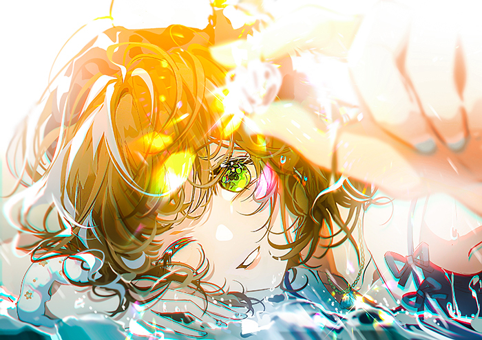 This is a pixiv picture whose title is treasure.