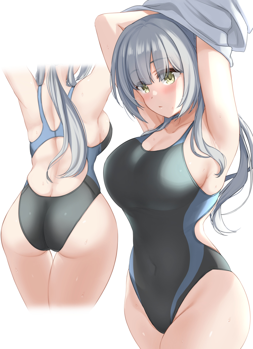 This is a pixiv picture whose title is 咲姫さん.