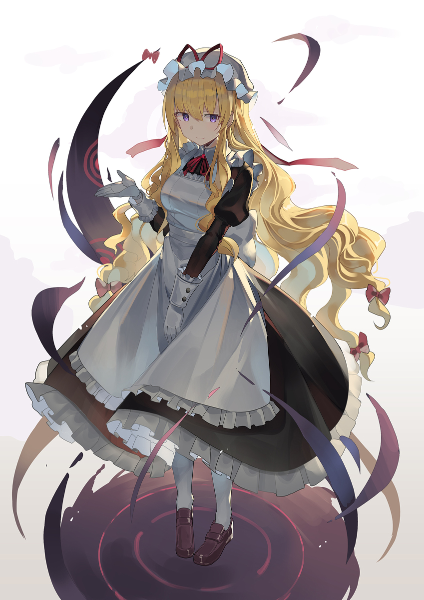 This is a pixiv picture whose title is メイドゆかり.
