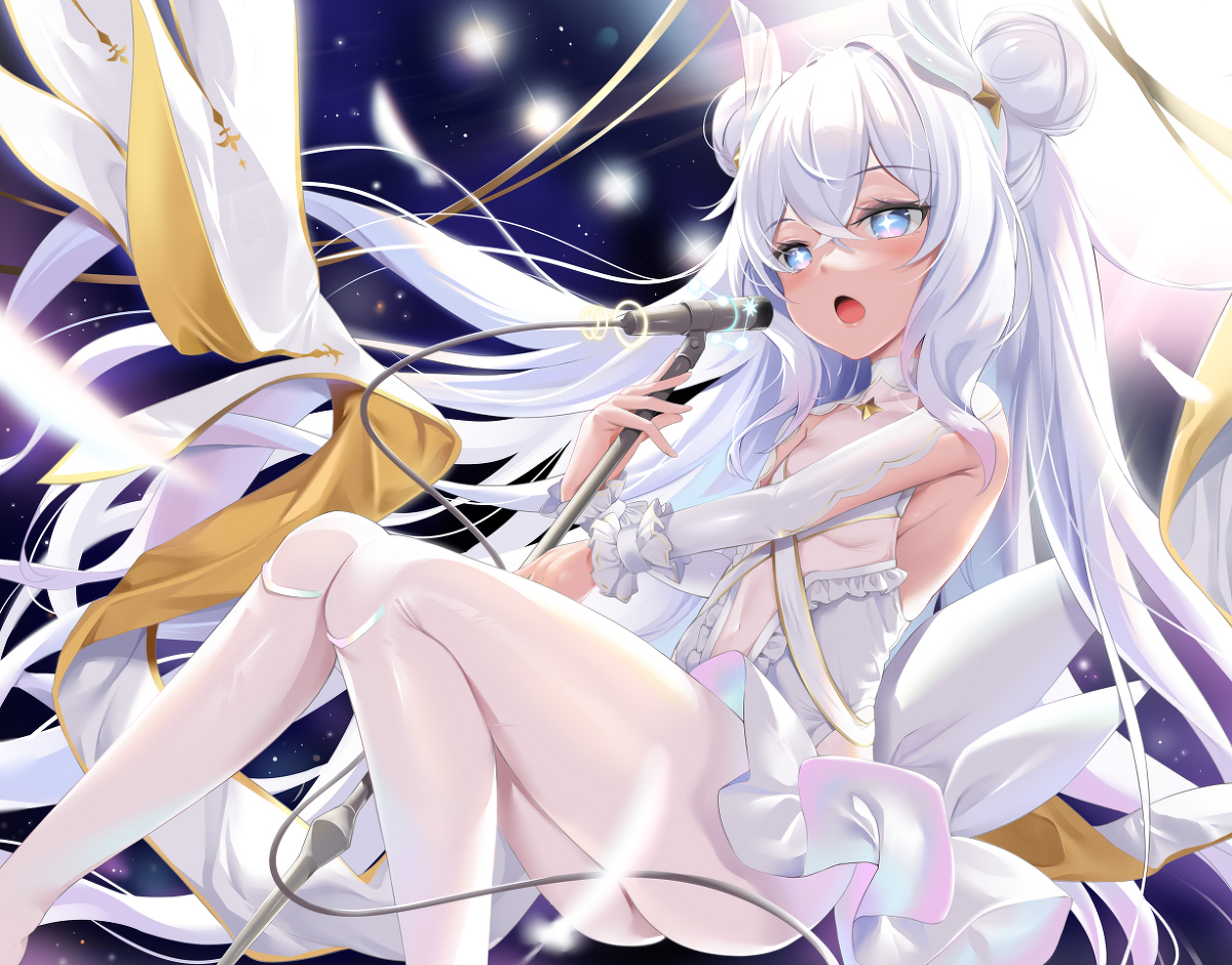 This is a pixiv picture whose title is 祈リノウタ.