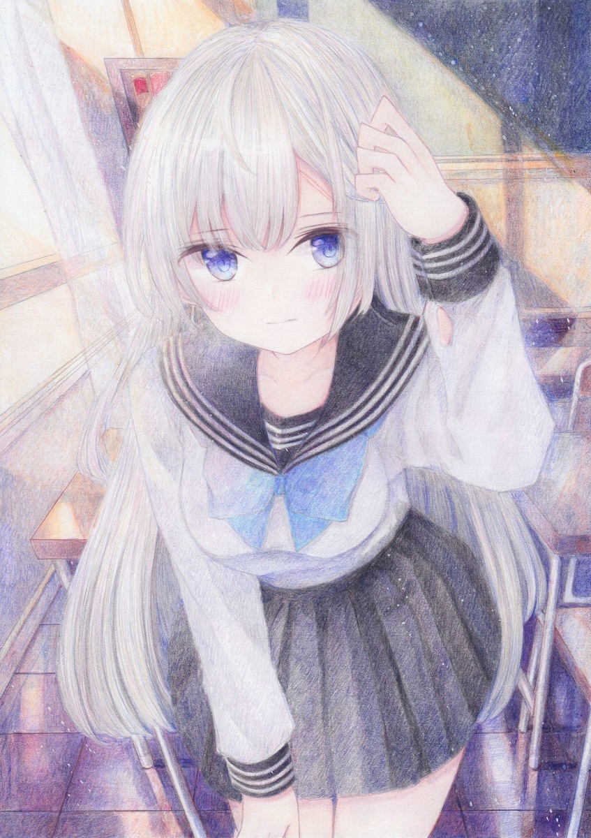 This is a pixiv picture whose title is おでこに傷跡があるの・・・.