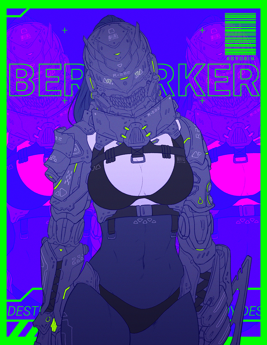 This is a pixiv picture whose title is BERSERKER //.