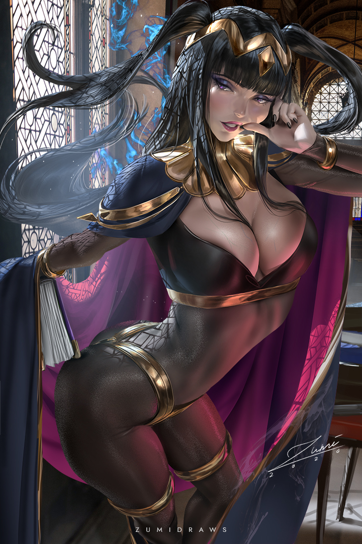 This is a pixiv picture whose title is Tharja サーリャ.