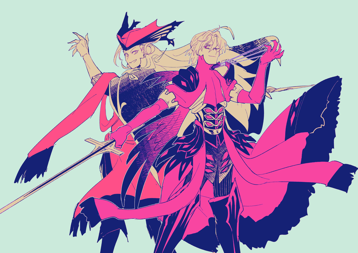 This is a pixiv picture whose title is 腐ぁて15(アマサリ+α).