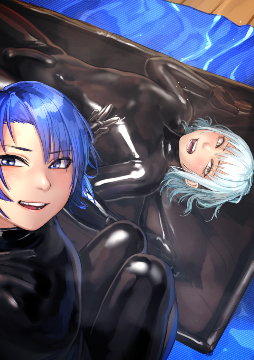 This is a pixiv picture whose title is vacbed.