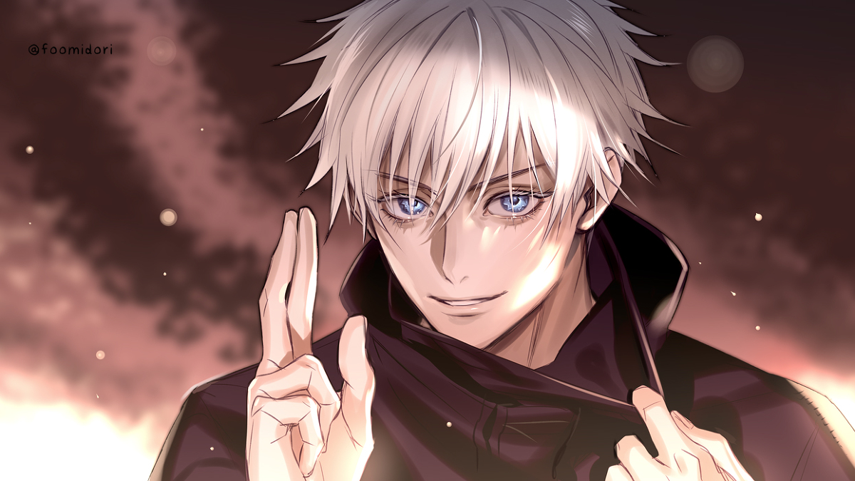 This is a pixiv picture whose title is 五条先生.
