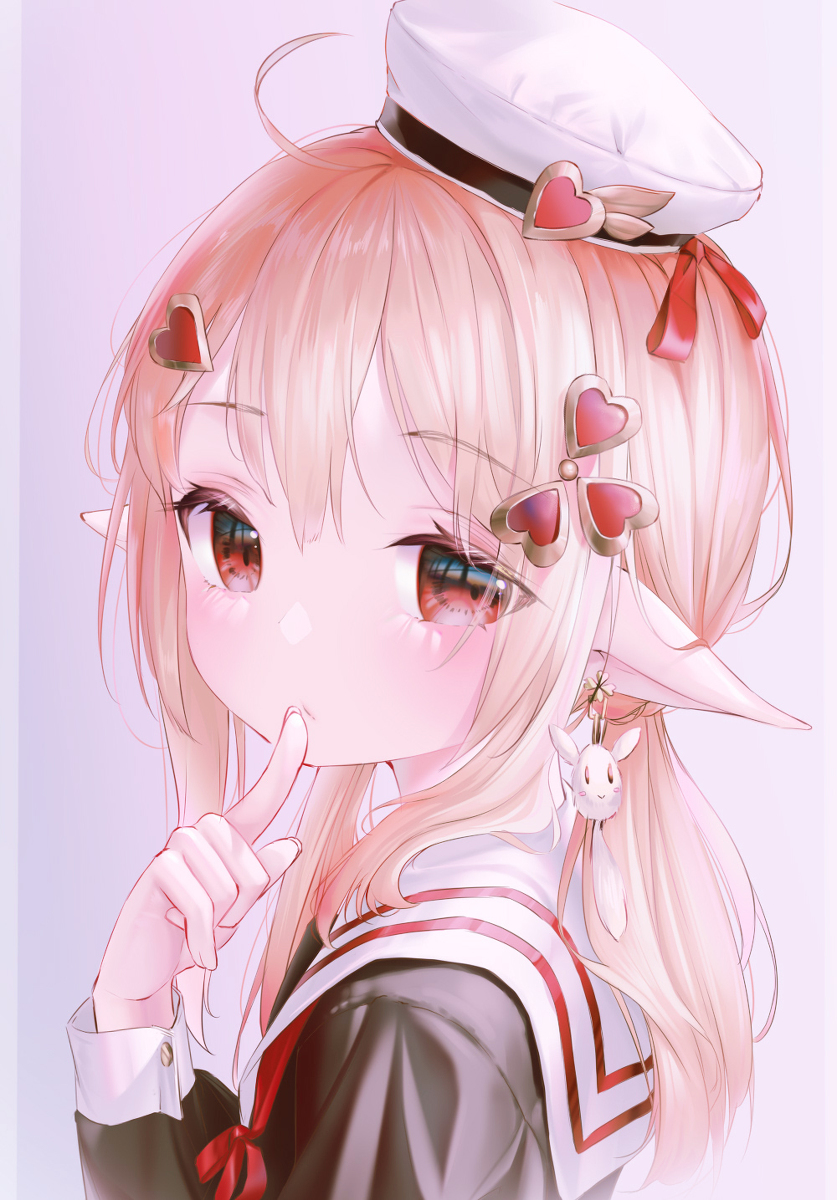 This is a pixiv picture whose title is ☝🏻️.