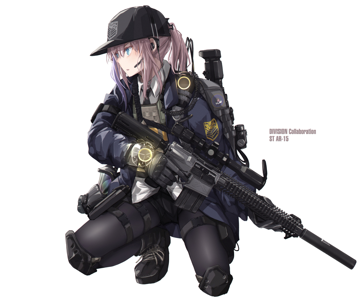 This is a pixiv picture whose title is DIVISION Style　ST AR-15.