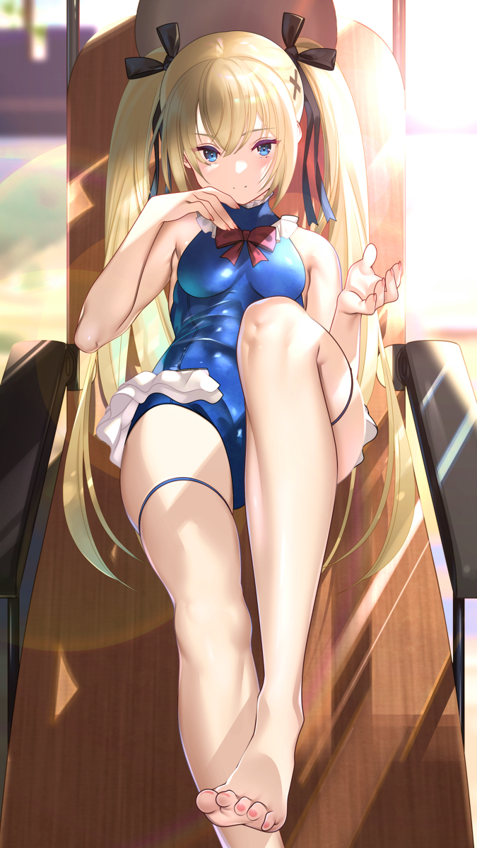 This is a pixiv picture whose title is ご休憩なマリー・ローズちゃん.