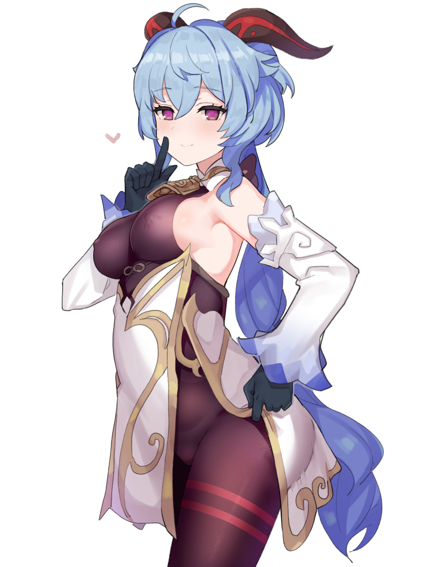 This is a pixiv picture whose title is 甘雨.
