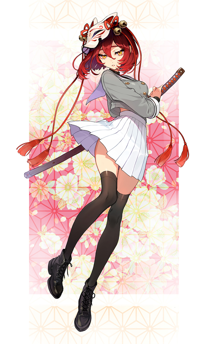 This is a pixiv picture whose title is 和.