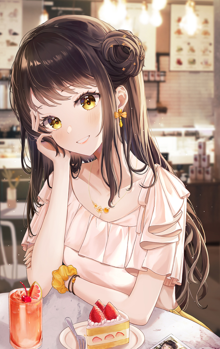 This is a pixiv picture whose title is ^^*.