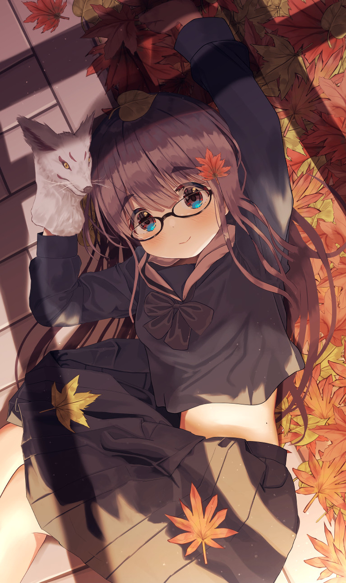 This is a pixiv picture whose title is 神社.