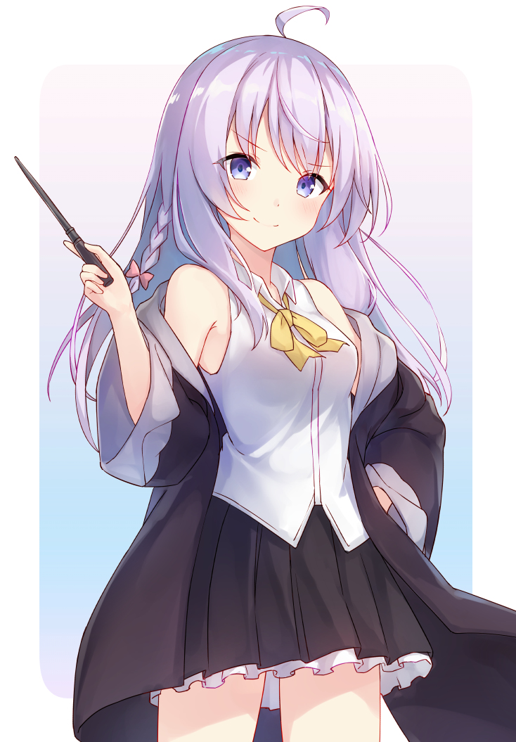 This is a pixiv picture whose title is イキリ魔女.