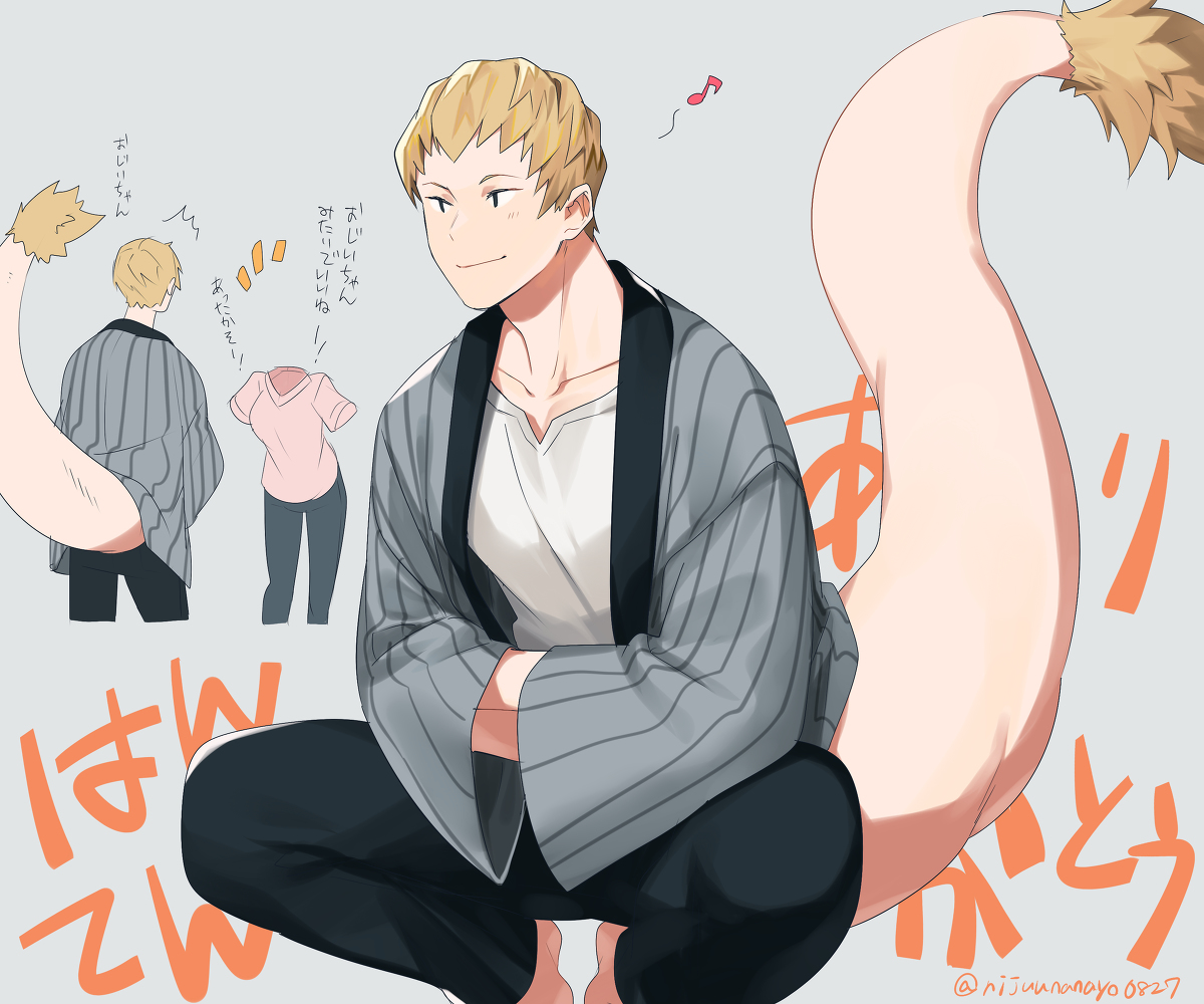 This is a pixiv picture whose title is 半纏.
