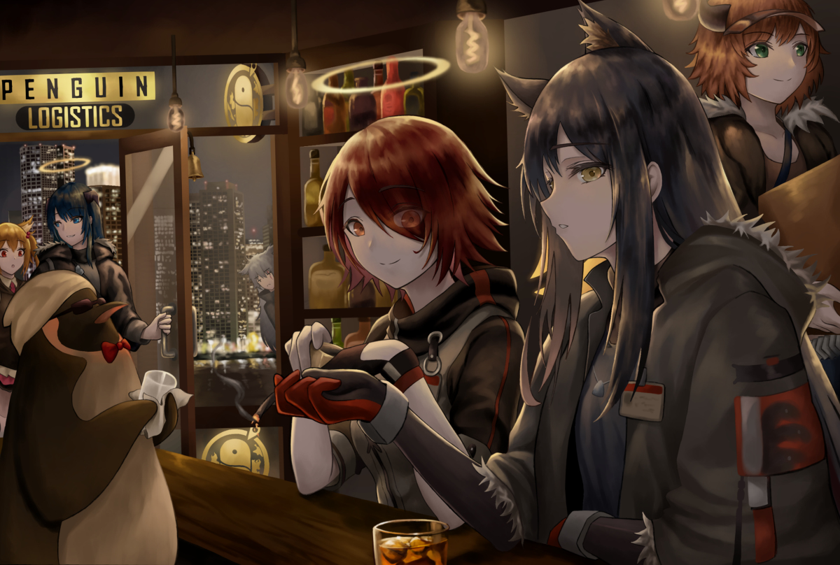 This is a pixiv picture whose title is ペンギン急便.